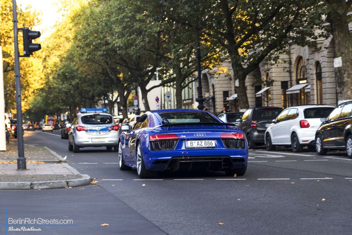 Audi R8 V10 Plus (2016) spotted in Berlin — BerlinRichStreets